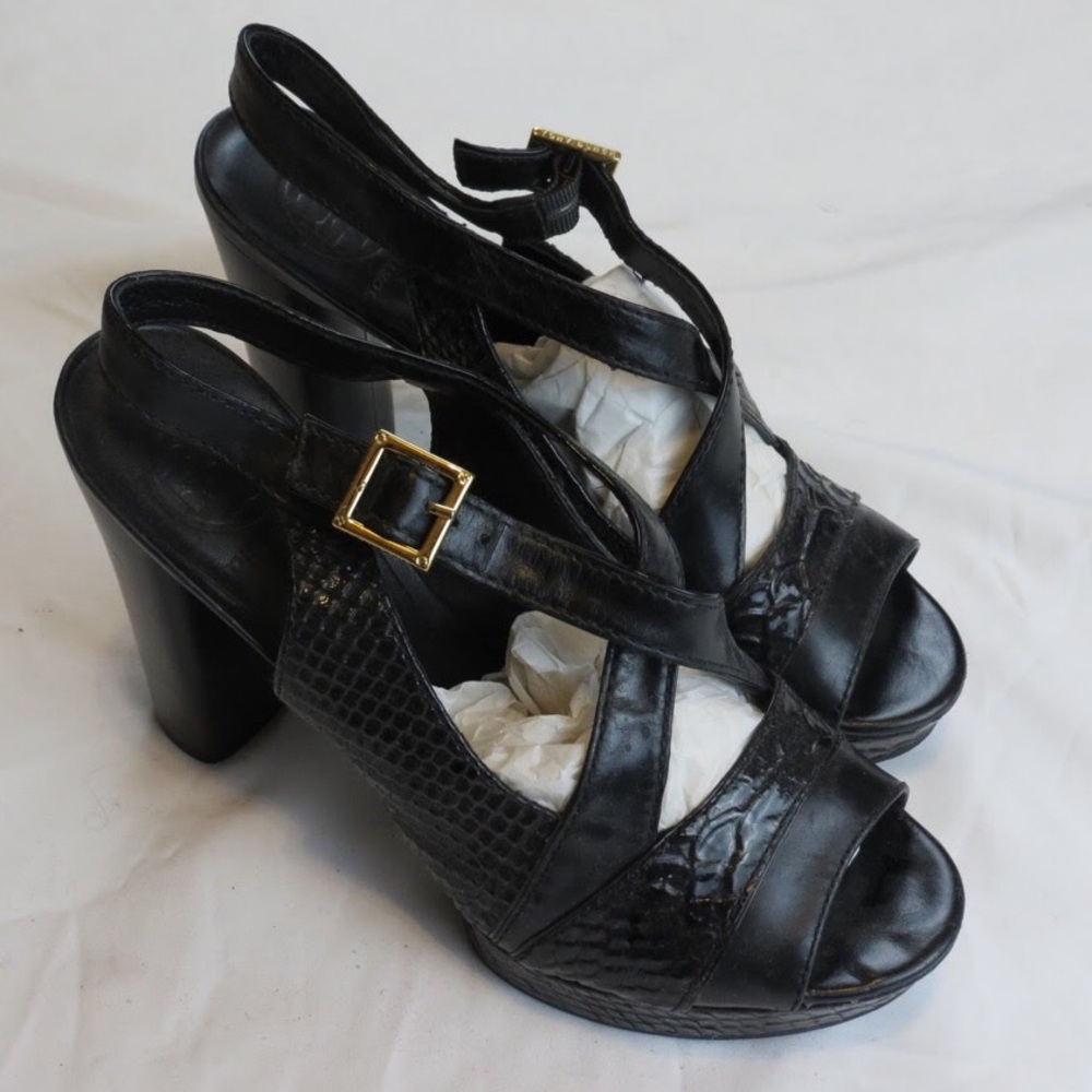 Tory Burch chunky heels